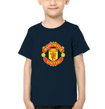 Load image into Gallery viewer, Manchester United Half Sleeves T-Shirt for Boy-KidsFashionVilla
