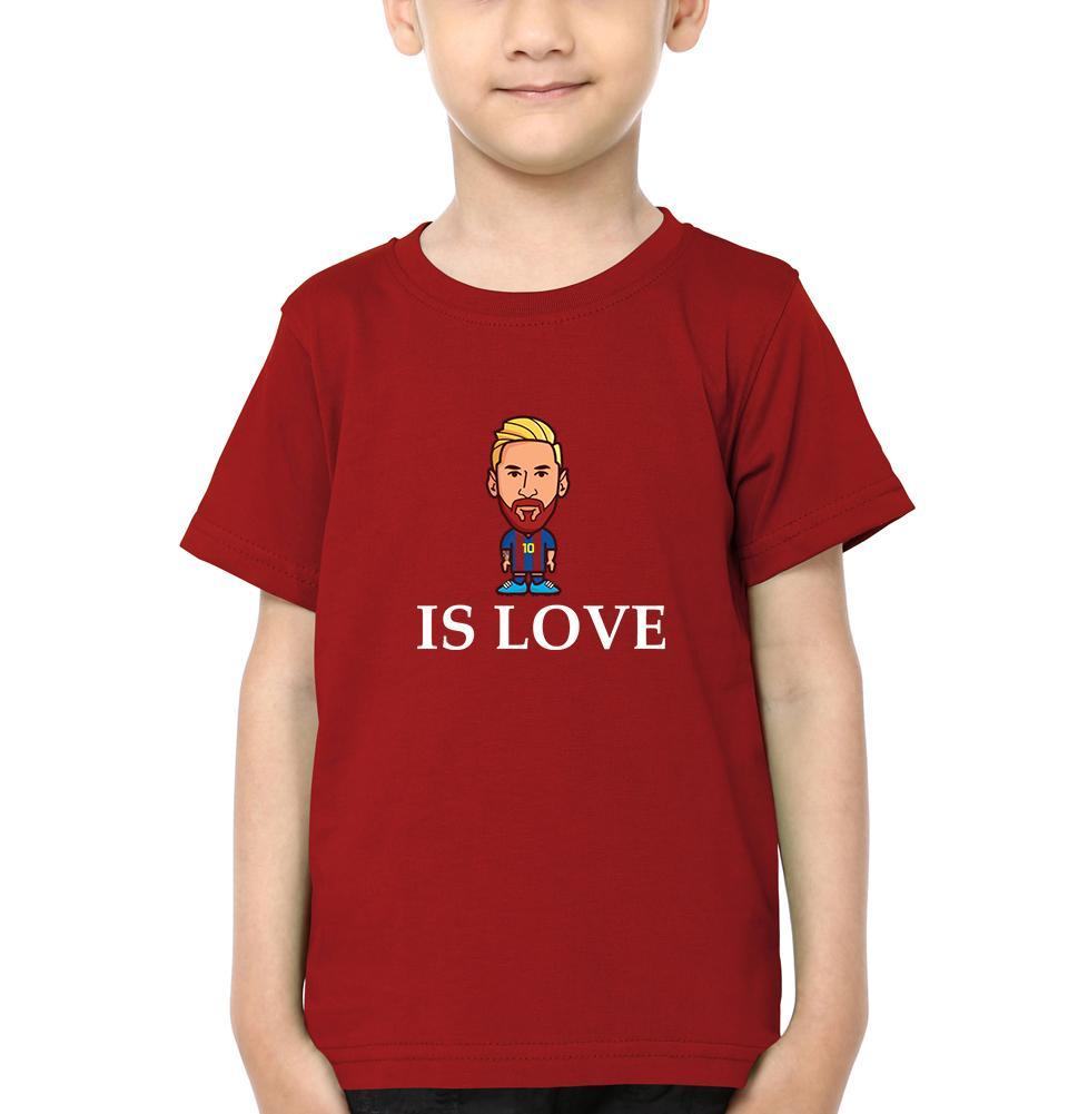 Messi Half Sleeves T-Shirt for Boy-KidsFashionVilla