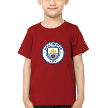 Load image into Gallery viewer, Manchester City Half Sleeves T-Shirt for Boy-KidsFashionVilla
