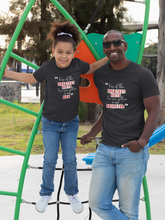 Load image into Gallery viewer, Greatest Gifts Father and Daughter Black Matching T-Shirt- KidsFashionVilla
