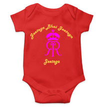 Load image into Gallery viewer, IPL Rajasthan Royals Jeetega Bhai Jeetega RR Jeetega Rompers for Baby Girl- KidsFashionVilla
