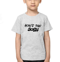 Load image into Gallery viewer, Hows The Josh Half Sleeves T-Shirt for Boy-KidsFashionVilla

