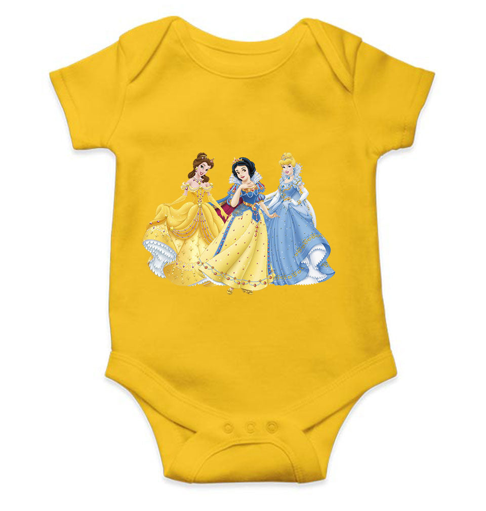 Princess Cartoon Rompers for Baby Girl- KidsFashionVilla