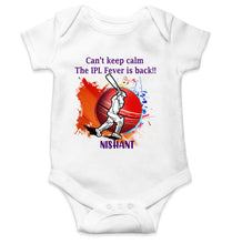 Load image into Gallery viewer, Custom Name Can Not Keep Calm IPL Rompers for Baby Boy- KidsFashionVilla

