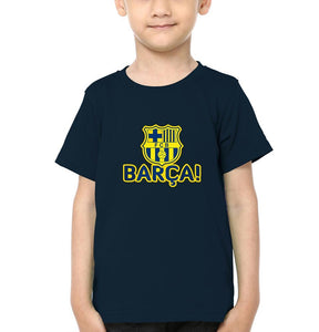 FCB Half Sleeves T-Shirt for Boy-KidsFashionVilla