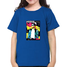 Load image into Gallery viewer, Hardwell abstract Half Sleeves T-Shirt For Girls -KidsFashionVilla
