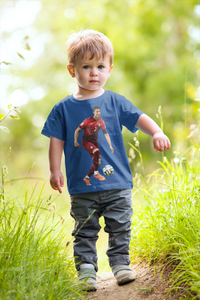 Ronaldo Half Sleeves T-Shirt for Boy-KidsFashionVilla