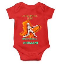 Load image into Gallery viewer, Custom Name IPL Fever Rompers for Baby Boy- KidsFashionVilla
