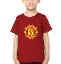 Load image into Gallery viewer, Manchester United Half Sleeves T-Shirt for Boy-KidsFashionVilla
