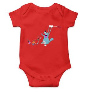 Cute Cartoon Rompers for Baby Boy -KidsFashionVilla