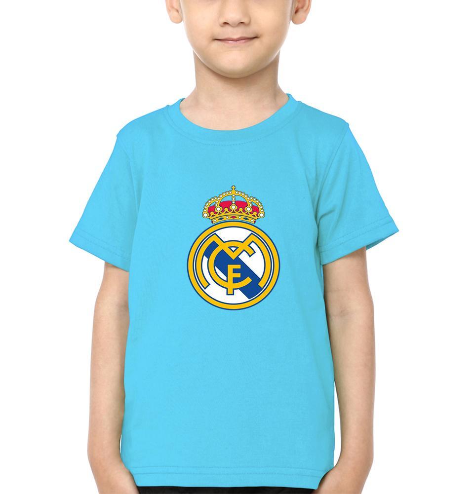 Real Madrid Half Sleeves T-Shirt for Boy-KidsFashionVilla