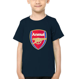 Arsenal Half Sleeves T-Shirt for Boy-KidsFashionVilla