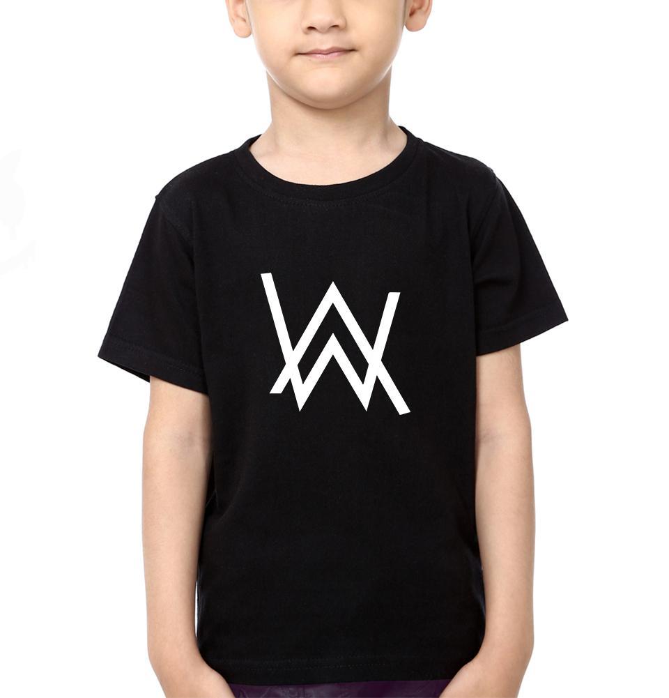 Alan Walker Half Sleeves T-Shirt for Boy-KidsFashionVilla