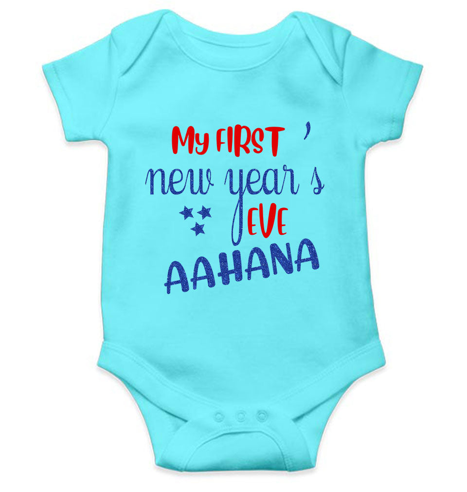 Customized Name My First New Year Rompers for Baby Girl- KidsFashionVilla