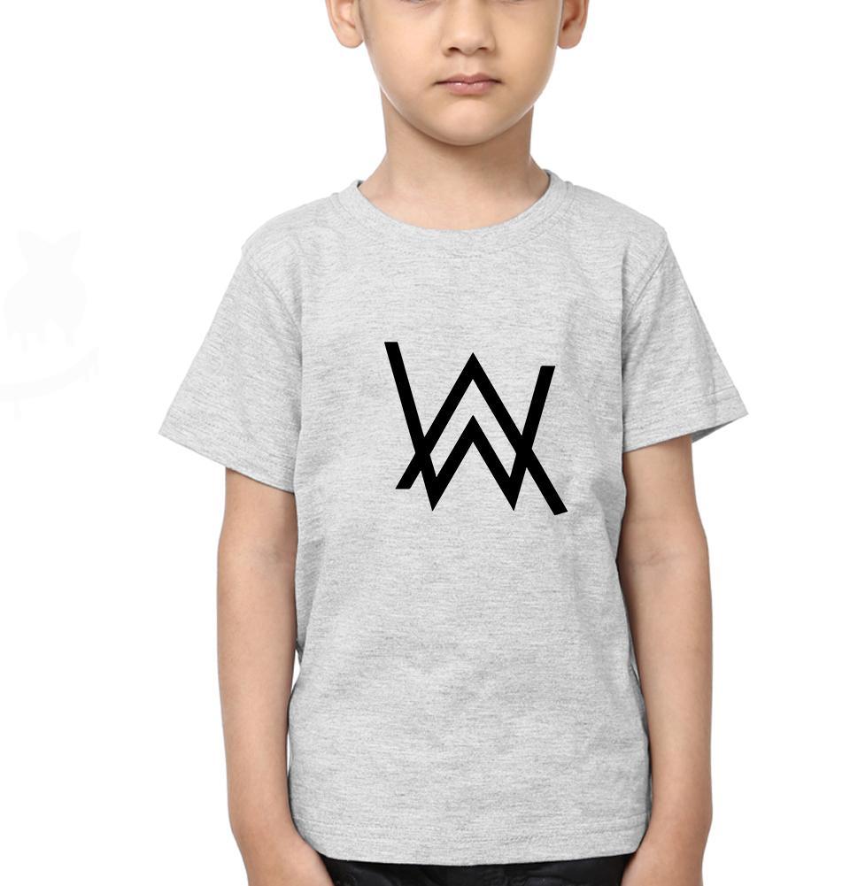 Alan Walker Half Sleeves T-Shirt for Boy-KidsFashionVilla