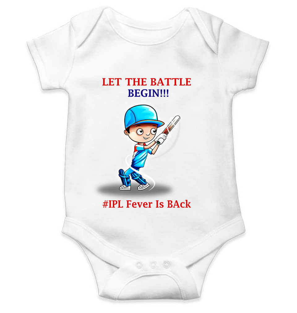 IPL Fever Is Back Rompers for Baby Boy- KidsFashionVilla