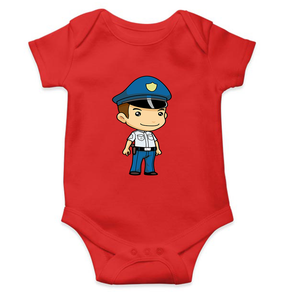 Future Police Rompers for Baby Boy- KidsFashionVilla