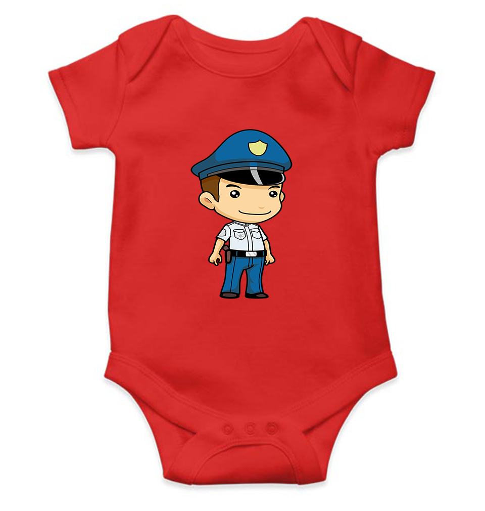 Future Police Rompers for Baby Boy- KidsFashionVilla
