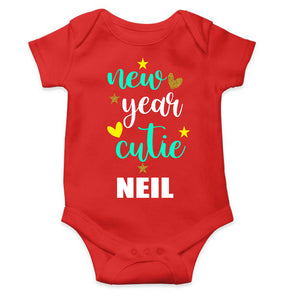 Customized Name New Year Cutie Rompers for Baby Boy- KidsFashionVilla