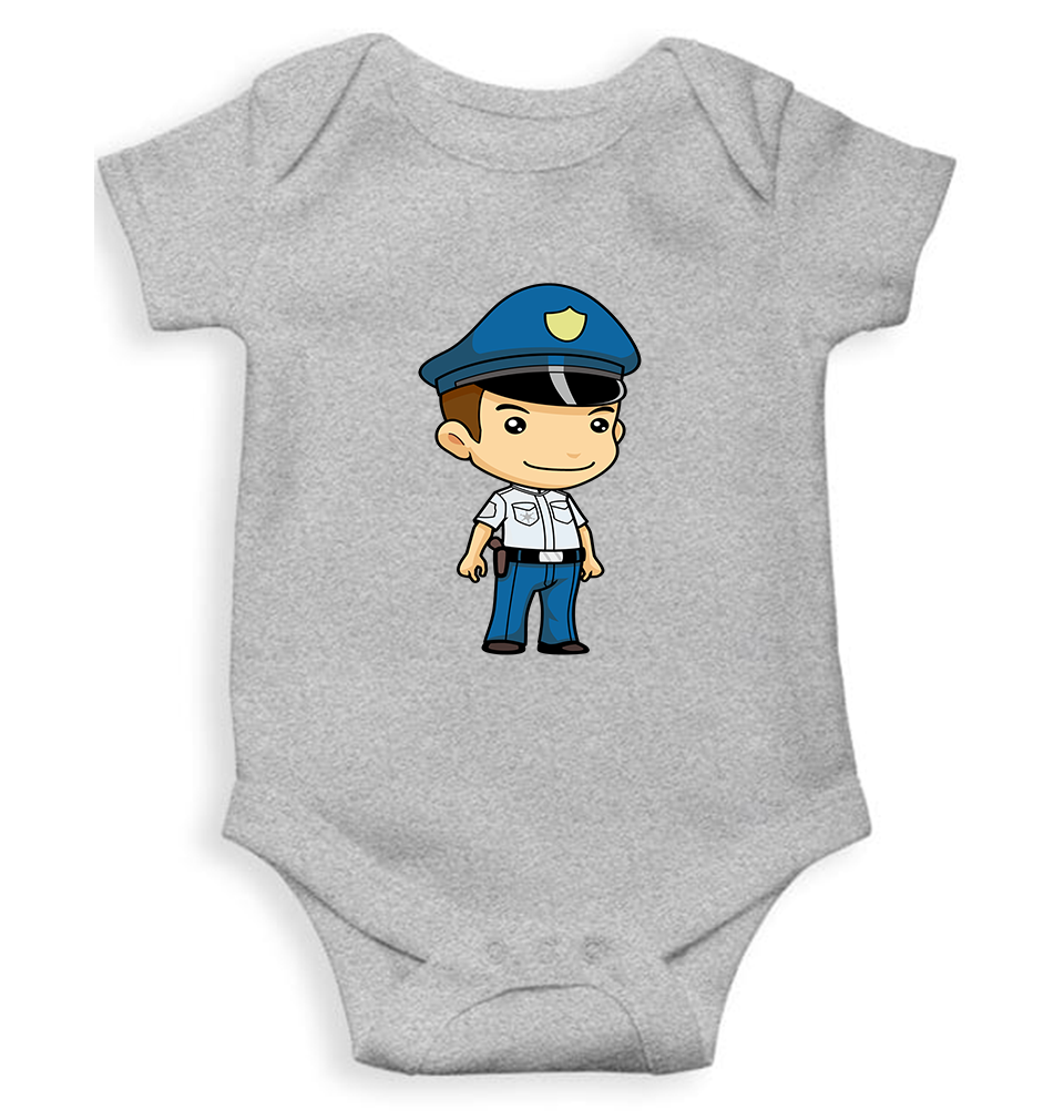 Future Police Rompers for Baby Girl- KidsFashionVilla