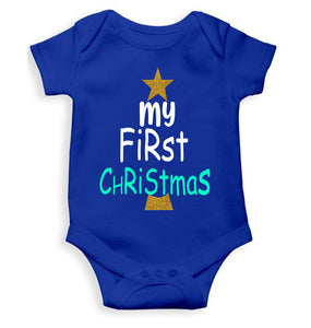 My First Christmas Rompers for Baby Boy- KidsFashionVilla
