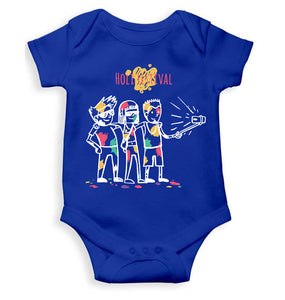 Friends Selfie Holi Rompers for Baby Boy - KidsFashionVilla