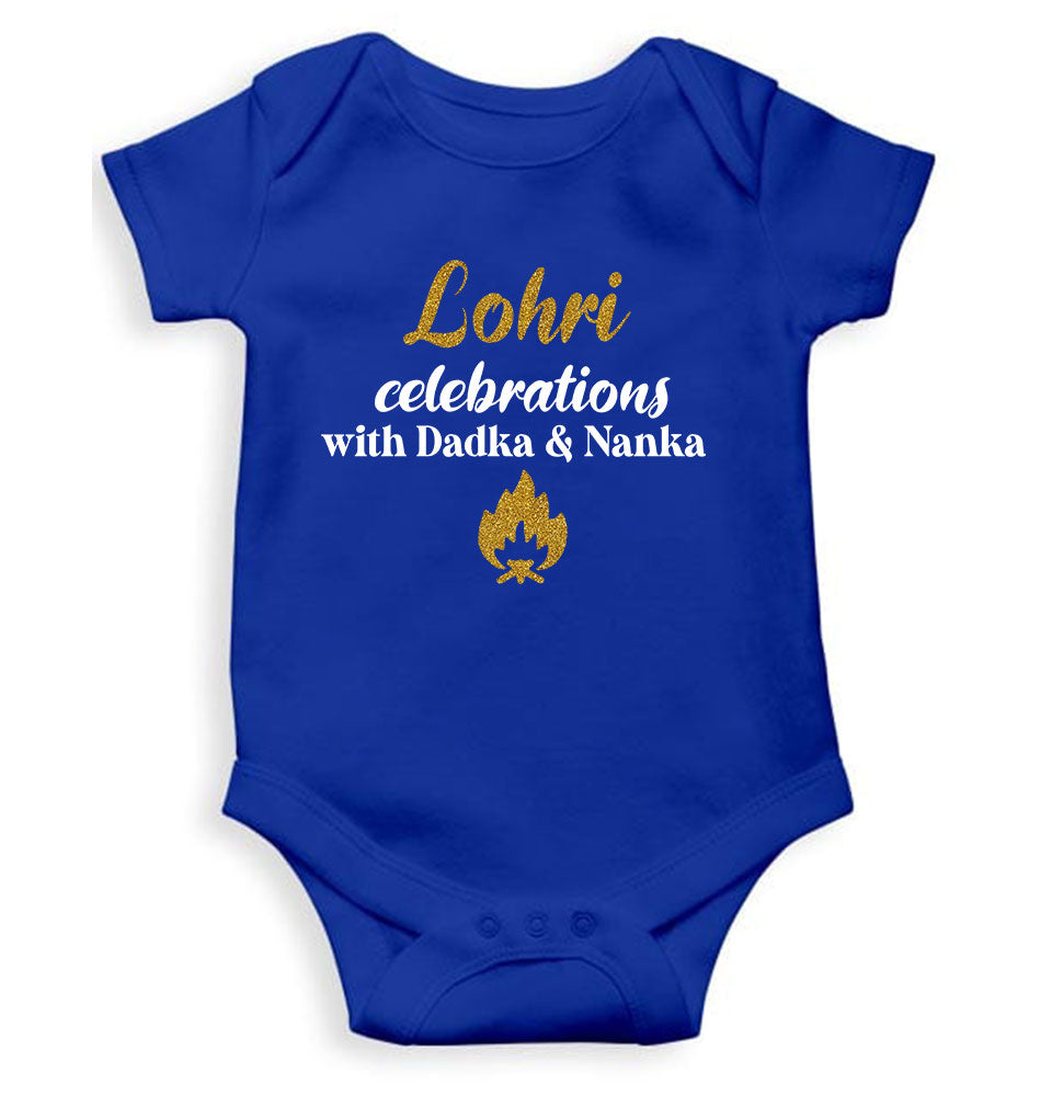 Lohri Celebrations Rompers for Baby Girl- KidsFashionVilla