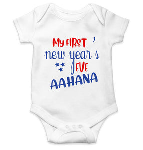 Customized Name My First New Year Rompers for Baby Girl- KidsFashionVilla