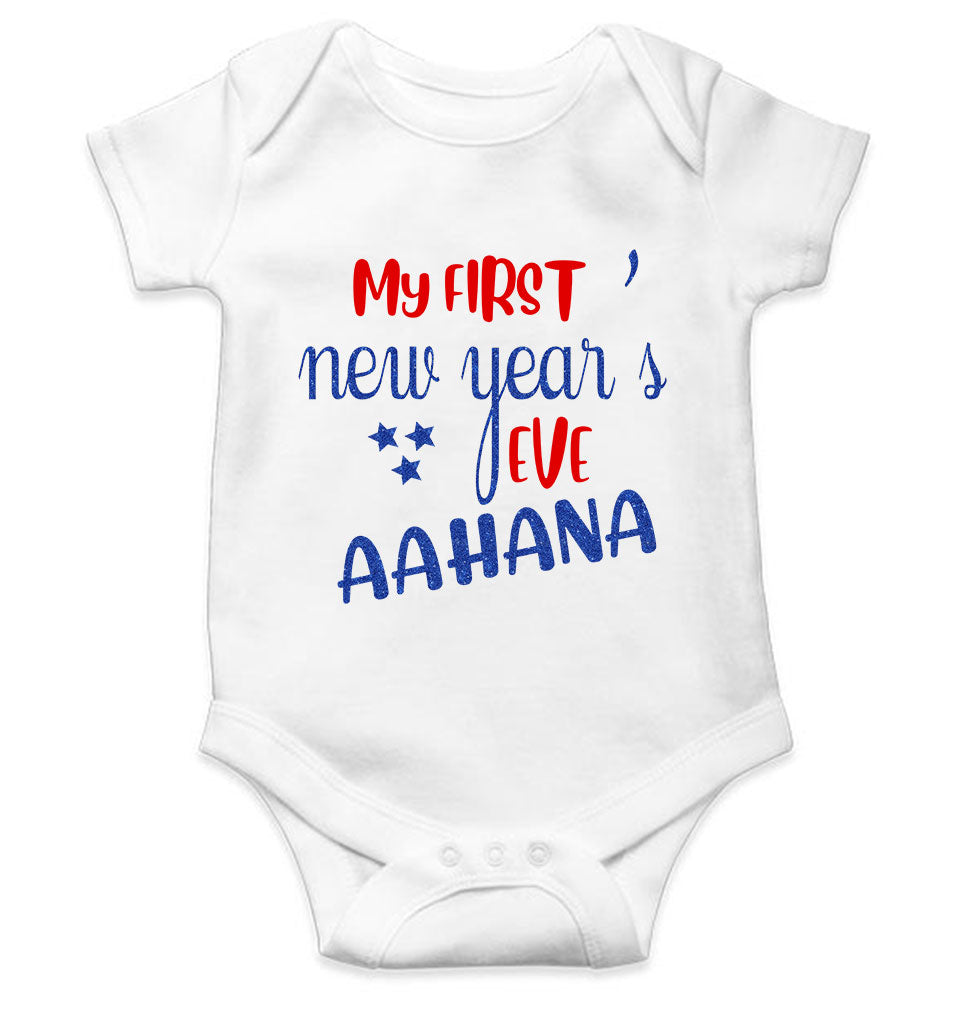 Customized Name My First New Year Rompers for Baby Girl- KidsFashionVilla