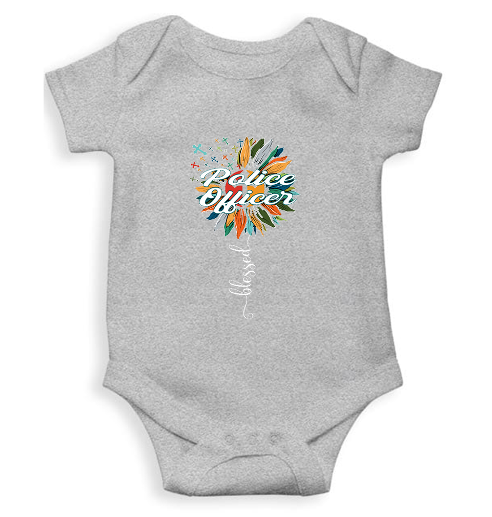 Future Police Rompers for Baby Girl- KidsFashionVilla