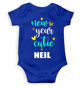 Customized Name New Year Cutie Rompers for Baby Boy- KidsFashionVilla