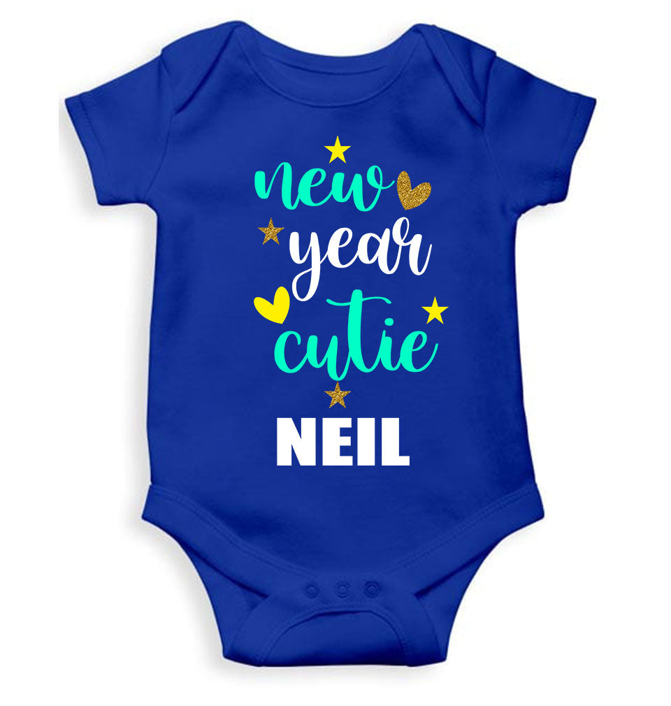 Customized Name New Year Cutie Rompers for Baby Boy- KidsFashionVilla