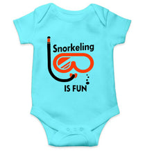 Load image into Gallery viewer, Snorkeling Is Fun Rompers for Baby Boy- KidsFashionVilla
