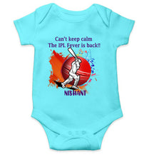 Load image into Gallery viewer, Custom Name Can Not Keep Calm IPL Rompers for Baby Boy- KidsFashionVilla
