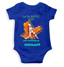 Load image into Gallery viewer, Custom Name IPL Fever Rompers for Baby Boy- KidsFashionVilla
