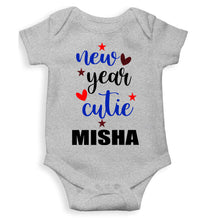Load image into Gallery viewer, Customized Name New Year Cutie Rompers for Baby Girl- KidsFashionVilla
