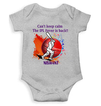 Load image into Gallery viewer, Custom Name Can Not Keep Calm IPL Rompers for Baby Boy- KidsFashionVilla
