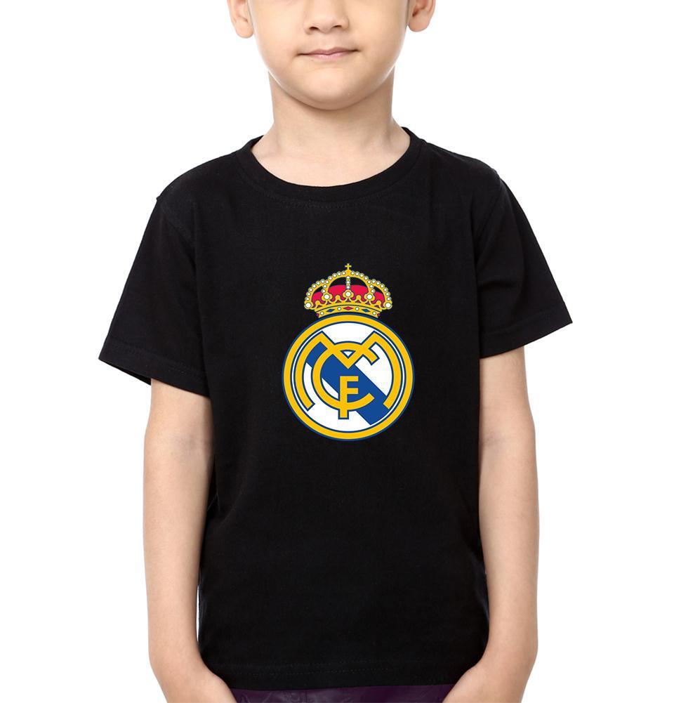Real Madrid Half Sleeves T-Shirt for Boy-KidsFashionVilla