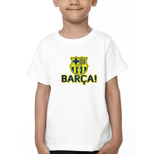 FCB Half Sleeves T-Shirt for Boy-KidsFashionVilla