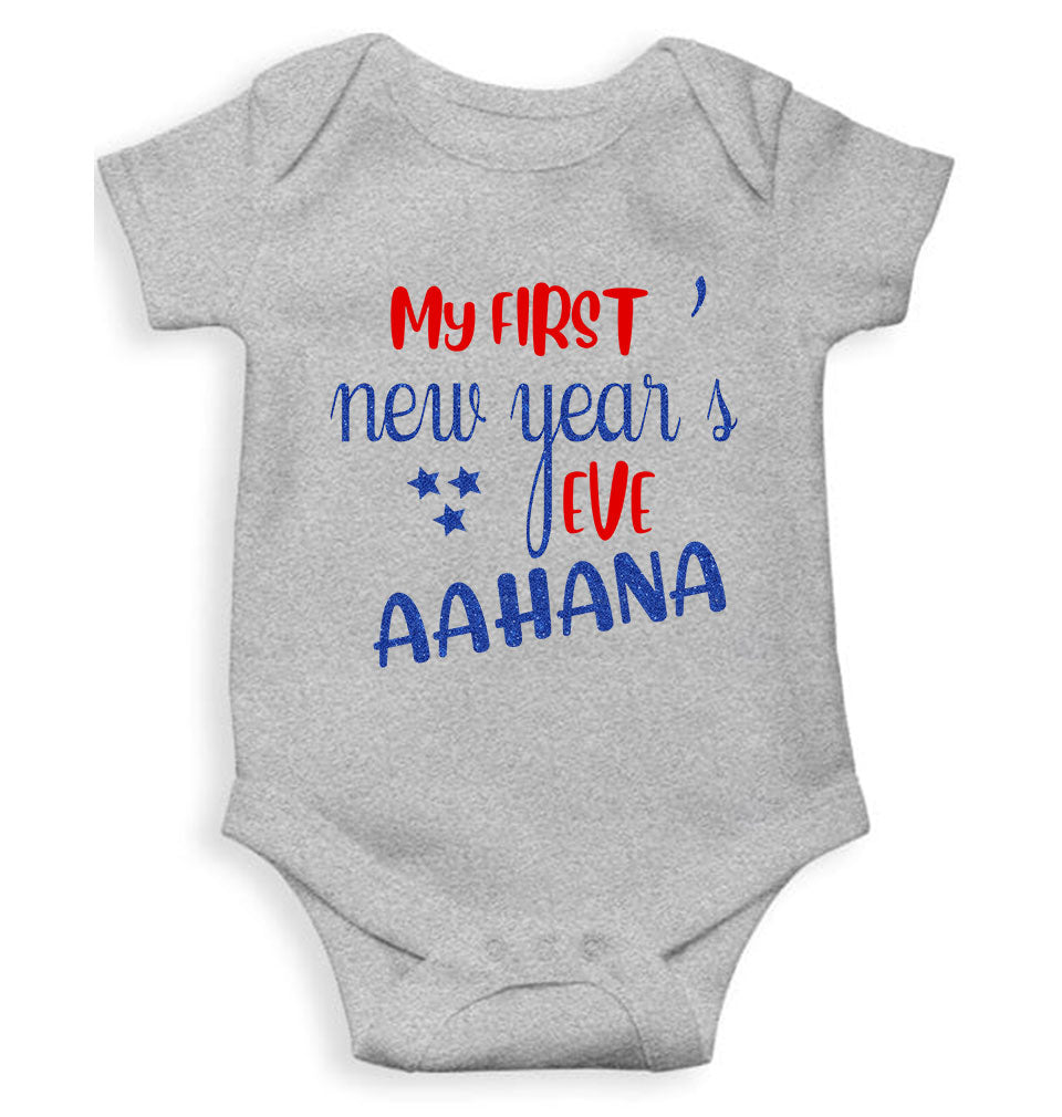 Customized Name My First New Year Rompers for Baby Girl- KidsFashionVilla