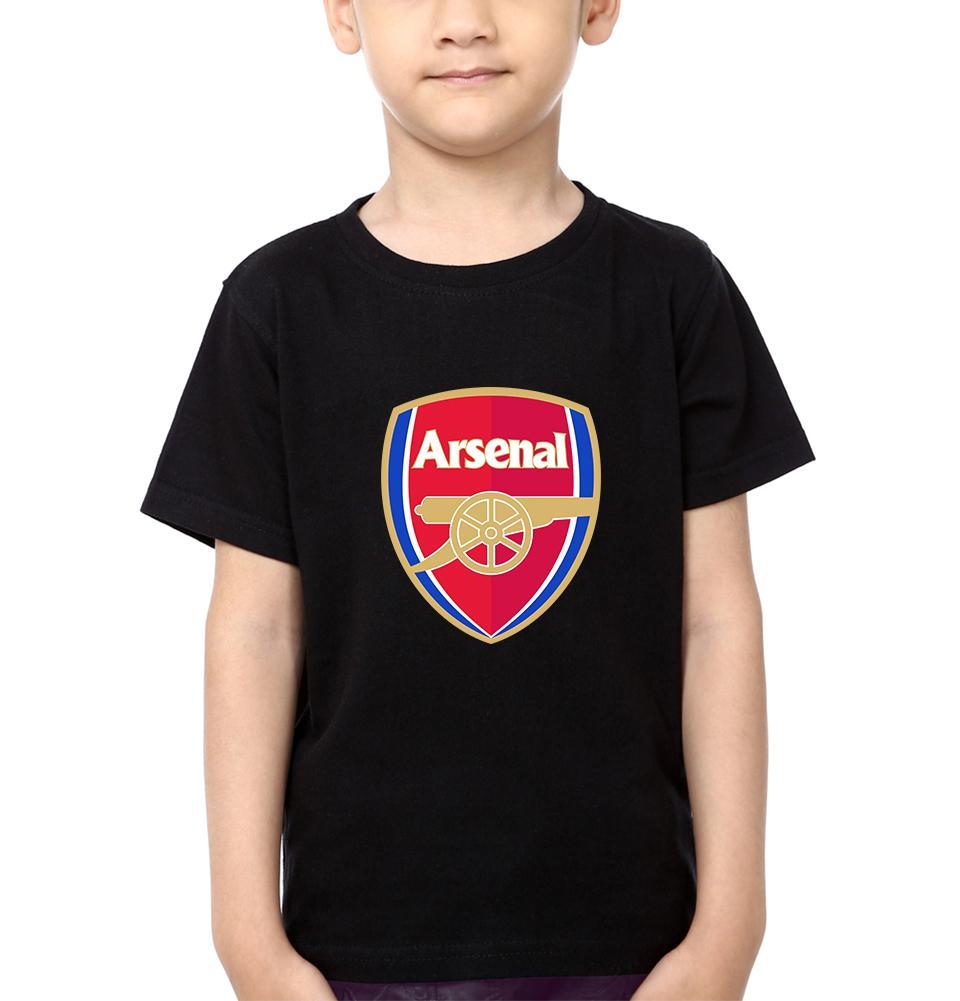 Arsenal Half Sleeves T-Shirt for Boy-KidsFashionVilla