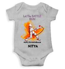 Load image into Gallery viewer, Custom Name IPL Fever Rompers for Baby Girl- KidsFashionVilla
