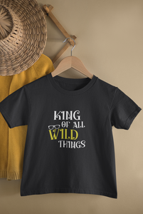 My Boy Is My King Mother And Son Black Matching T-Shirt- KidsFashionVilla