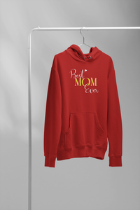 Best Mom Ever Mother And Son Red Matching Hoodies- KidsFashionVilla