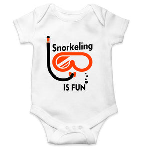 Snorkeling Is Fun Rompers for Baby Boy- KidsFashionVilla