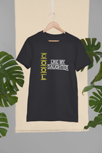 Load image into Gallery viewer, Cool Like My Dad Father and Daughter Black Matching T-Shirt- KidsFashionVilla

