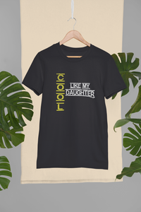 Cool Like My Dad Father and Daughter Black Matching T-Shirt- KidsFashionVilla