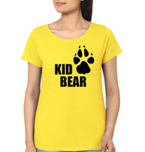 Load image into Gallery viewer, Papa Bear Kid Bear Father and Daughter Matching T-Shirt- KidsFashionVilla
