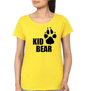 Papa Bear Kid Bear Father and Daughter Matching T-Shirt- KidsFashionVilla