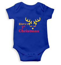 Load image into Gallery viewer, Customized Name First Christmas Rompers for Baby Girl- KidsFashionVilla
